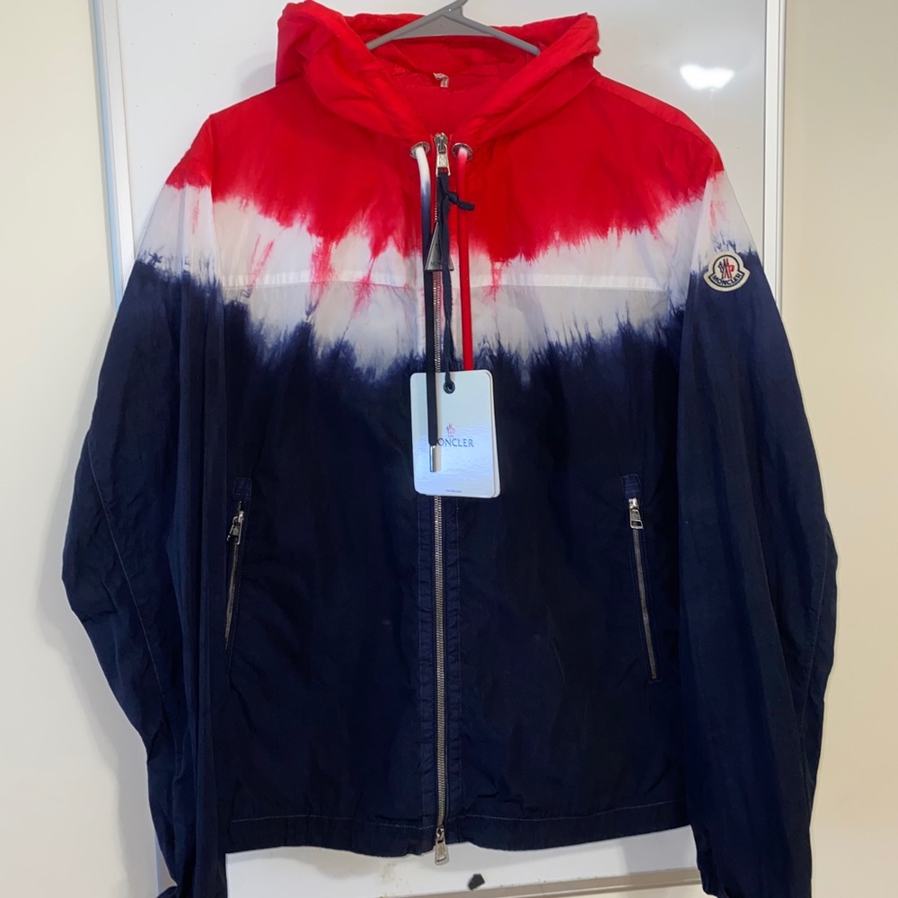Moncler tie dye men’s windbreaker size 4